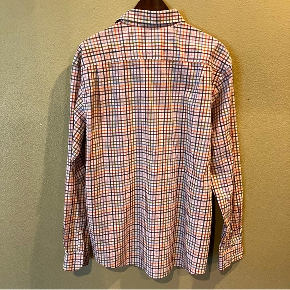 NWT Rodd&Gunn Sports Fit Checked Button Down Shirt Multi Color Italian Fabric XL - Picture 2 of 11